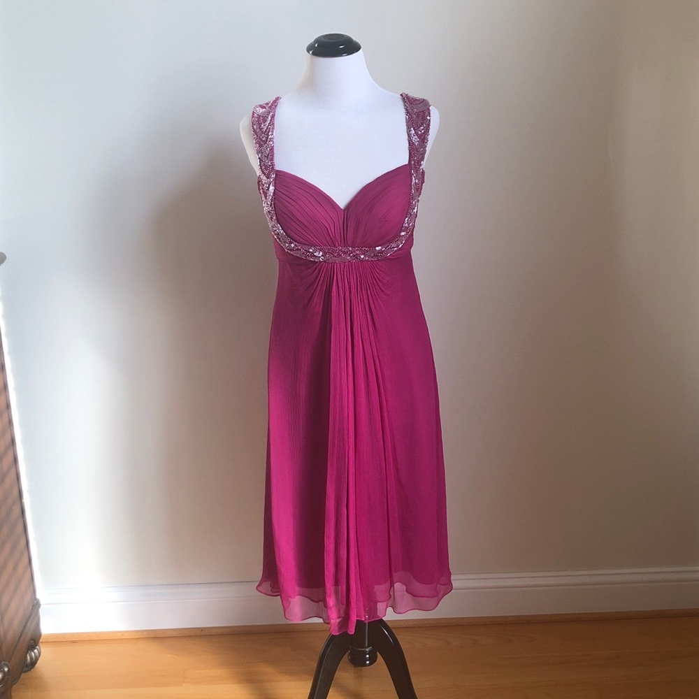 Tadashi pink dress
